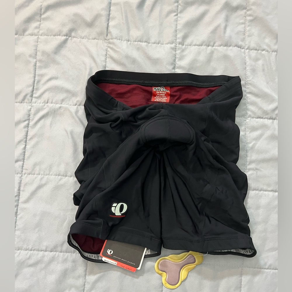 NWT Pearl Izumi Women’s Padded Bike Cycling Heliarc Shorts XL